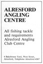 ALRESFORD ANGLING CENTRE