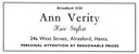ANN VERITY - Hair Stylist