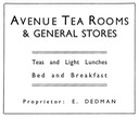 AVENUE TEA ROOMS & General Store