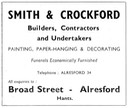 SMITH & CROCKFORD - Builder & Undertaker