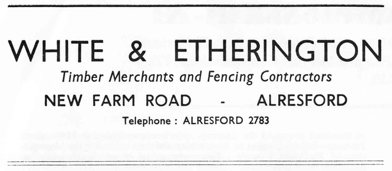 WHITE & ETHERINGTON - Timber Merchant